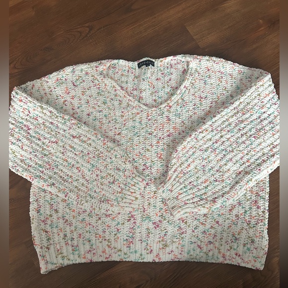 Merida V Neck Chenille Sweater - Picture 4 of 9